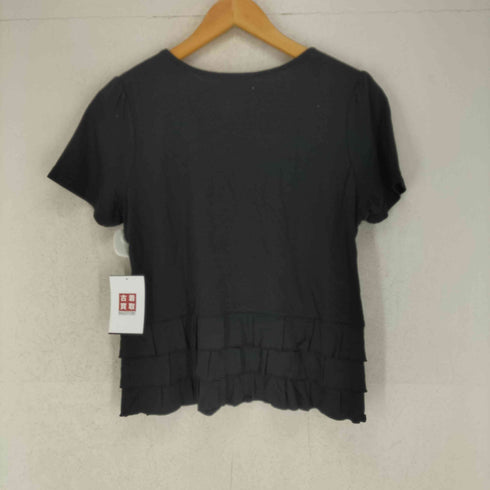クレージュ courreges フリルデザインTシャツ レディース