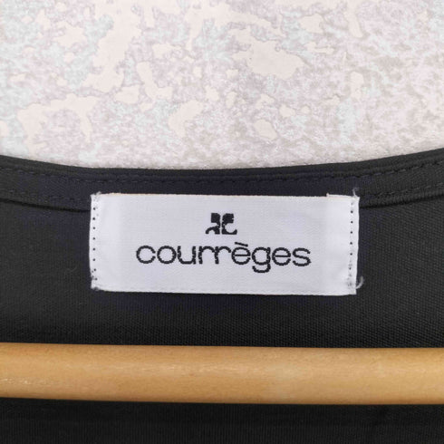 クレージュ courreges フリルデザインTシャツ レディース