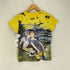 ミスシックスティ MISS SIXTY ビーズ装飾デザインプリントTシャツ レディース L