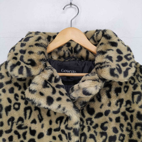 ジョージ GEORGE ファージャケット レディース s