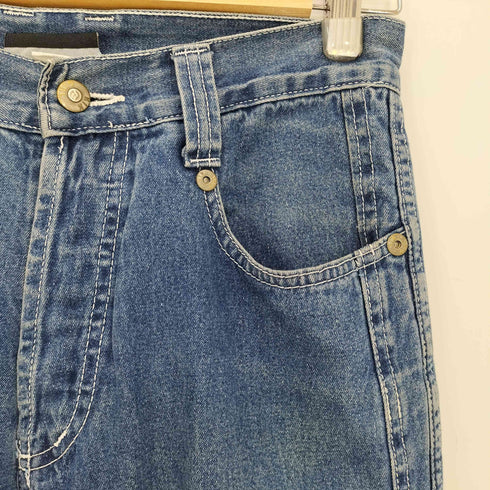 KIK WEAR 90s USA製 rave pants バギーワイドデニム レイヴパンツ メンズ 5