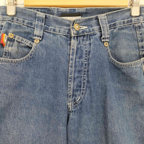 KIK WEAR 90s USA製 rave pants バギーワイドデニム レイヴパンツ メンズ 5