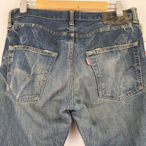 ヒステリックグラマー HYSTERIC GLAMOUR スタッズ パッチワーク デニムパンツ メンズ