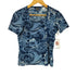 ジャンポールゴルチエ Jean Paul GAULTIER 総柄ストレッチTシャツ パワーネット レディース