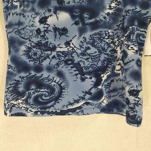 ジャンポールゴルチエ Jean Paul GAULTIER 総柄ストレッチTシャツ パワーネット レディース