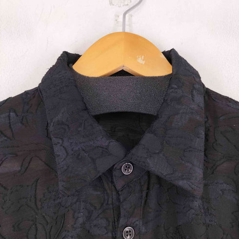 ノーアイディーブラック NO ID.BLACK シアーフラワー JQ-BIG-SH シャツ メンズ ONE SIZE