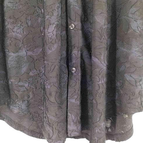 ノーアイディーブラック NO ID.BLACK シアーフラワー JQ-BIG-SH シャツ メンズ ONE SIZE