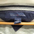 トミーヒルフィガー TOMMY HILFIGER ロゴ 刺繍 Vネック コットン ニット メンズ import:L