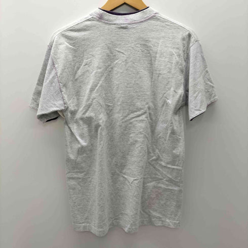 シグナルスポーツ SIGNAL SPORTS 90S USA製 レイヤードネック 鳥 刺繍 Tシャツ メンズ import:M