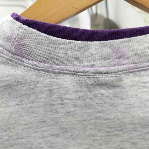 シグナルスポーツ SIGNAL SPORTS 90S USA製 レイヤードネック 鳥 刺繍 Tシャツ メンズ import:M