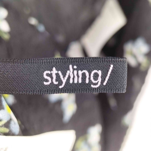 スタイリング styling フラワープリント トップス レディース ONE SIZE