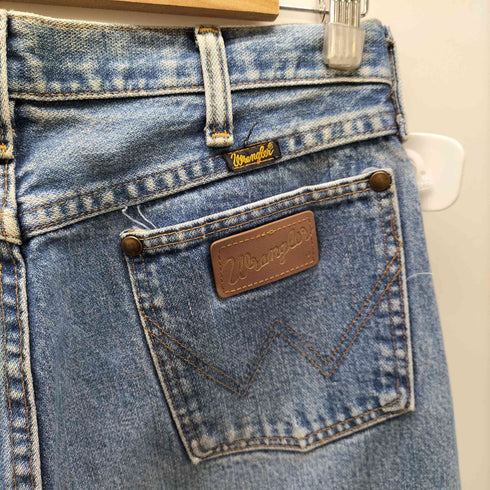 ラングラー Wrangler 80-90S USA製 31MWZ ブーツ刻印 ジップ テーパード デニム パンツ メンズ 31×36