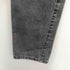 CINCH UP ロゴ パッチ 5ポケット テーパード ブラック デニム パンツ レディース 29×38
