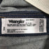 ラングラー Wrangler 90-00S メキシコ製 47MWZ REGULAR FIT ブーツ刻印 ジップ カウボーイカット ストレート デニム パンツ 濃紺 メンズ 31×36