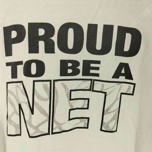 ジャージーズ JERZEES 90-00S HEAVY WEIGHT COTTON 2枚タグ PROUD TO BE A NET プリント Tシャツ メンズ 2XL