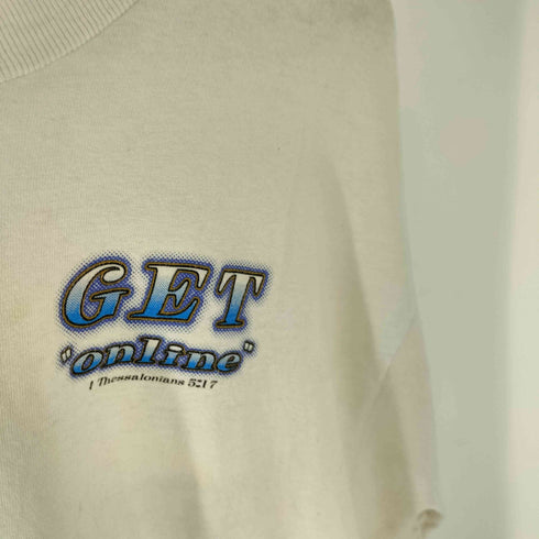 デルタ DELTA GET online 両面 プリント Tシャツ メンズ import:XL
