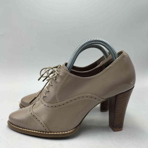 ランバン LANVIN ウィングチップ ショートブーツ レディース JPN:23