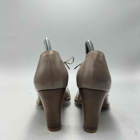 ランバン LANVIN ウィングチップ ショートブーツ レディース JPN:23