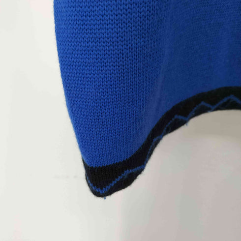 イヴサンローラン Yves Saint Laurent tricots スパンコール刺繍デザインニットカーディガン レディース import:M