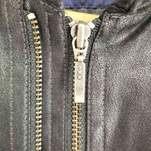 ギャップ Gap 10S Y2K 2WAYジップ シングルライダースジャケット メンズ XS