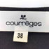 クレージュ courreges ビジュー パール装飾 半袖ニットソー サマーニット レディース 38