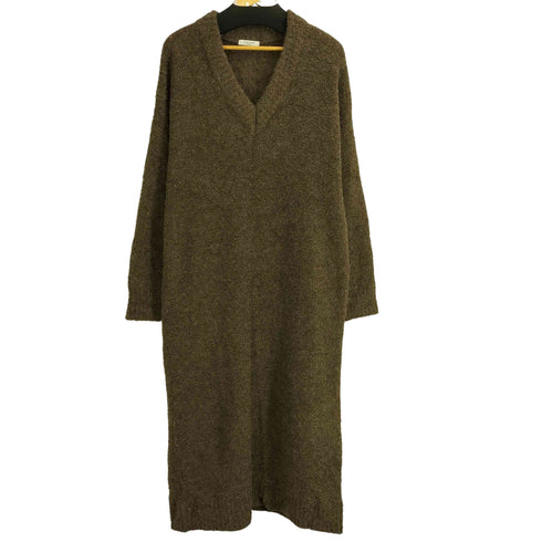 フリークスストア FREAKS STORE 24AW ミニ ブークレ Vネック ニット ワンピース レディース FREE