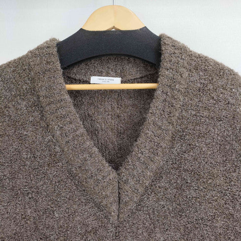 フリークスストア FREAKS STORE 24AW ミニ ブークレ Vネック ニット ワンピース レディース FREE