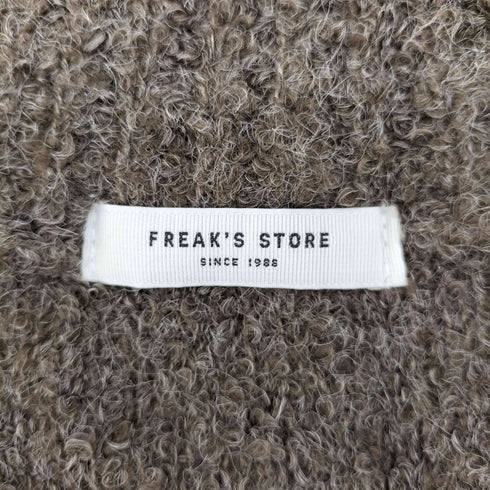 フリークスストア FREAKS STORE 24AW ミニ ブークレ Vネック ニット ワンピース レディース FREE