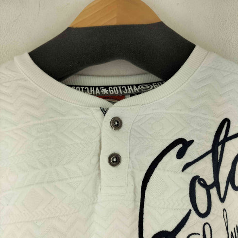 GOTCH ヘンリーネック L/S カットソー メンズ import:S
