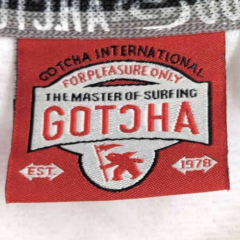 GOTCH ヘンリーネック 七分袖 カットソー メンズ import:S