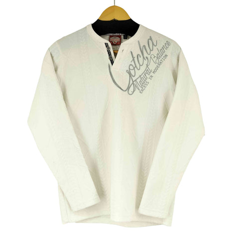 GOTCH ヘンリーネック L/S カットソー メンズ import:S