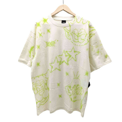 ハフ HUF ブラシアート スプレー プリント Tシャツ メンズ import:L