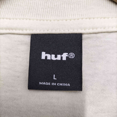 ハフ HUF ブラシアート スプレー プリント Tシャツ メンズ import:L