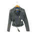 ディーゼル DIESEL MADE IN ITALY コットンダブルライダースジャケット メンズ XS