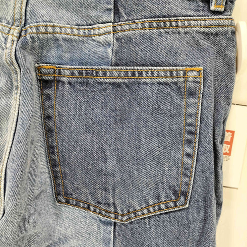 MONKI バイカラーデニムパンツ メンズ US:28-29