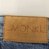 MONKI バイカラーデニムパンツ メンズ US:28-29
