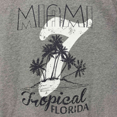 エンポリオアルマーニイーエーセブン EMPORIO ARMANI EA7 MIAMI フロントプリント半袖カットソー メンズ M