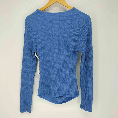 ザラ ZARA ロングスリーブテクスチャートップス レディース import:M