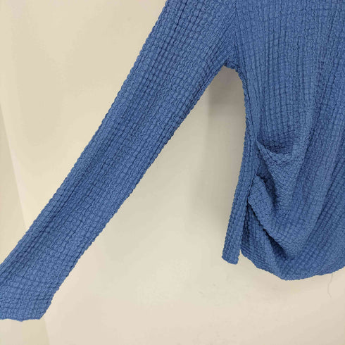 ザラ ZARA ロングスリーブテクスチャートップス レディース import:M