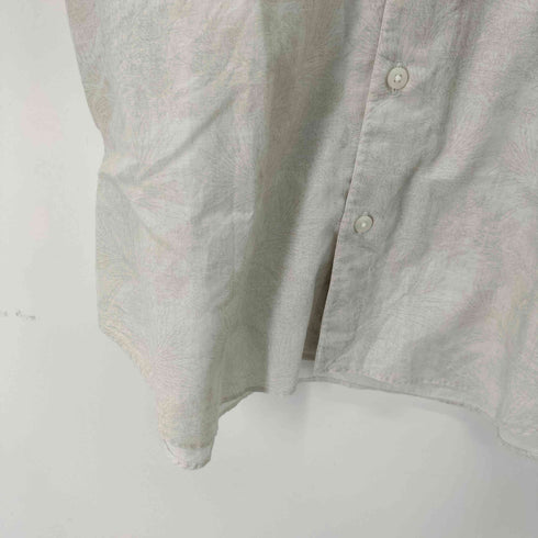 マッキントッシュ Mackintosh リネン混 総柄半袖コットンシャツ メンズ JPN:L