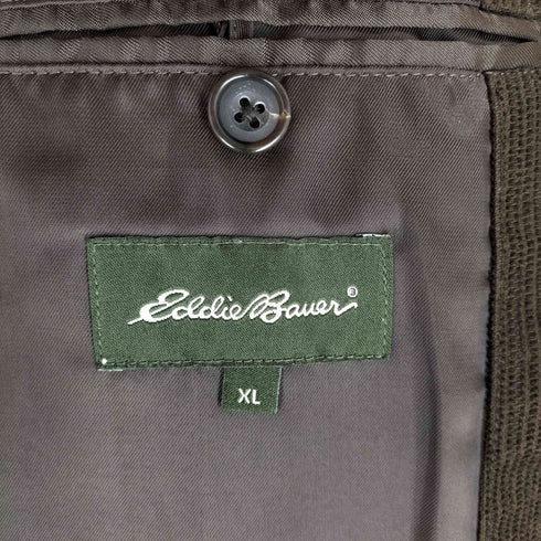 エディーバウアー Eddie Bauer チンストラップ付き 2B テーラードジャケット メンズ