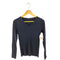 ラルフローレン RALPH LAUREN コットン Vネック ニット レディース import:L