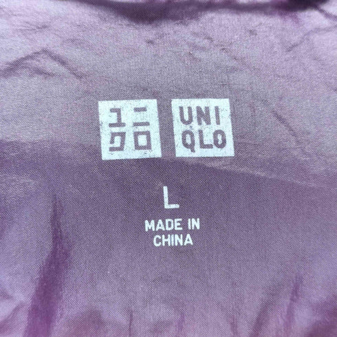 ユニクロ UNIQLO ウルトラライトダウンジャケット レディース JPN:L
