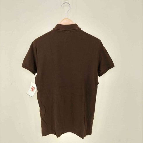 ポロバイラルフローレン Polo by RALPH LAUREN CUSTOM FIT ビッグポニー ナンバリング刺繍 鹿の子 ポロシャツ メンズ import:M