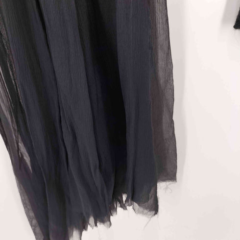ジャンポールゴルチエフェム Jean Paul GAULTIER FEMME シースルー切り替え アシンメトリー ニットワンピース archive レディース 40