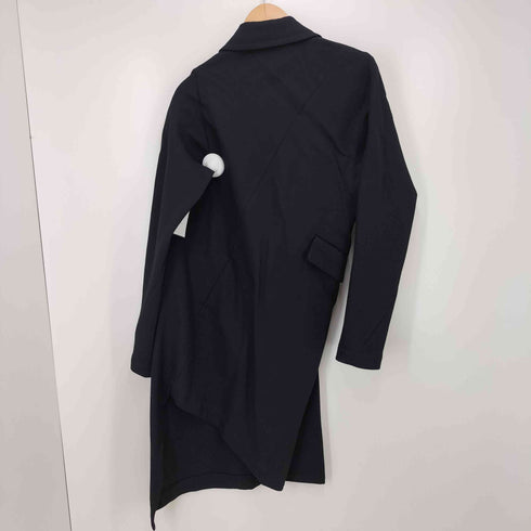 コムデギャルソン COMME des GARCONS 02AW 捻じれデザイン アシンメトリー ウールコート archive レディース JPN:M