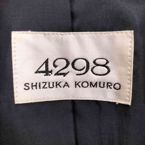ヨンニキュウハチシズカコムロ 4298 SHIZUKA KOMURO チェスターコート レディース