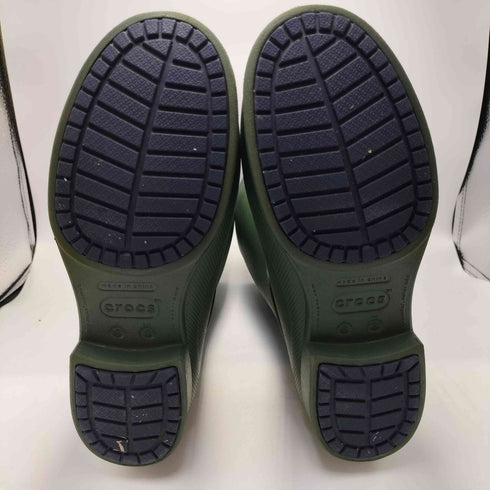 クロックス crocs コラボ ロング レイン ブーツ レディース J6 W8