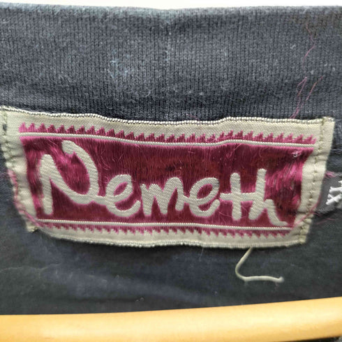 ネメス NEMETH ロープデザインプリント クルーネック半袖Tシャツ カットソー メンズ XL