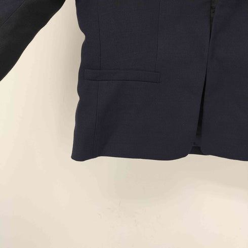 インディヴィ INDIVI ストレッチツィードノーカラージャケット レディース JPN:40